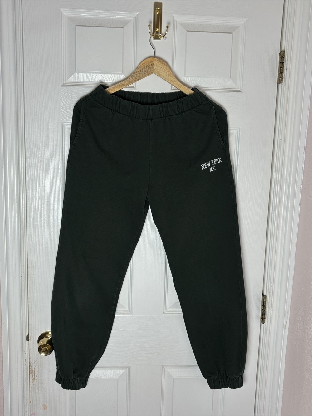 Brandy melville green jogger sweatpants